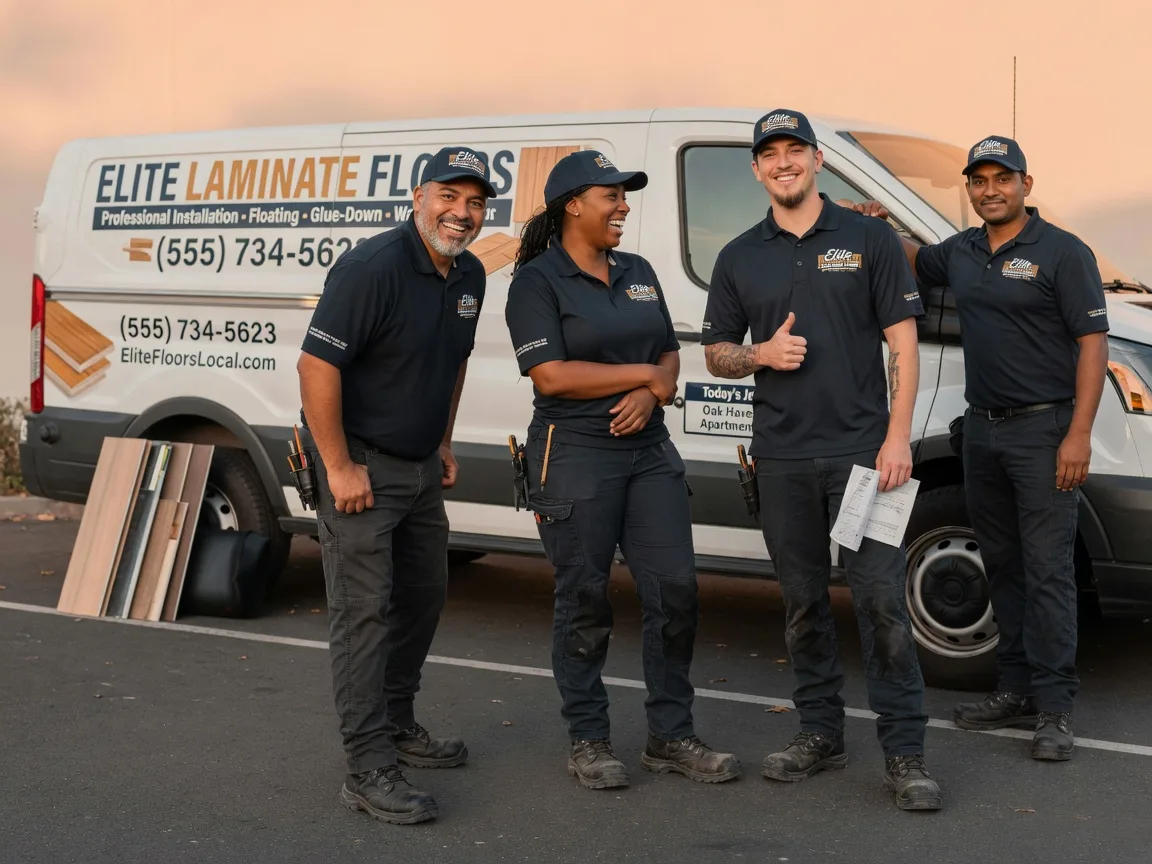 Laminate flooring installation company in Portland, PA